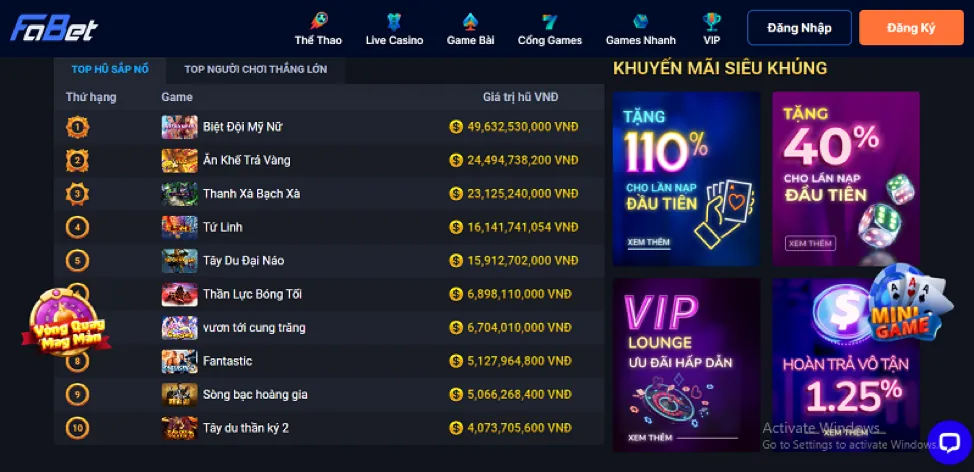 Casino trực tuyến abc888